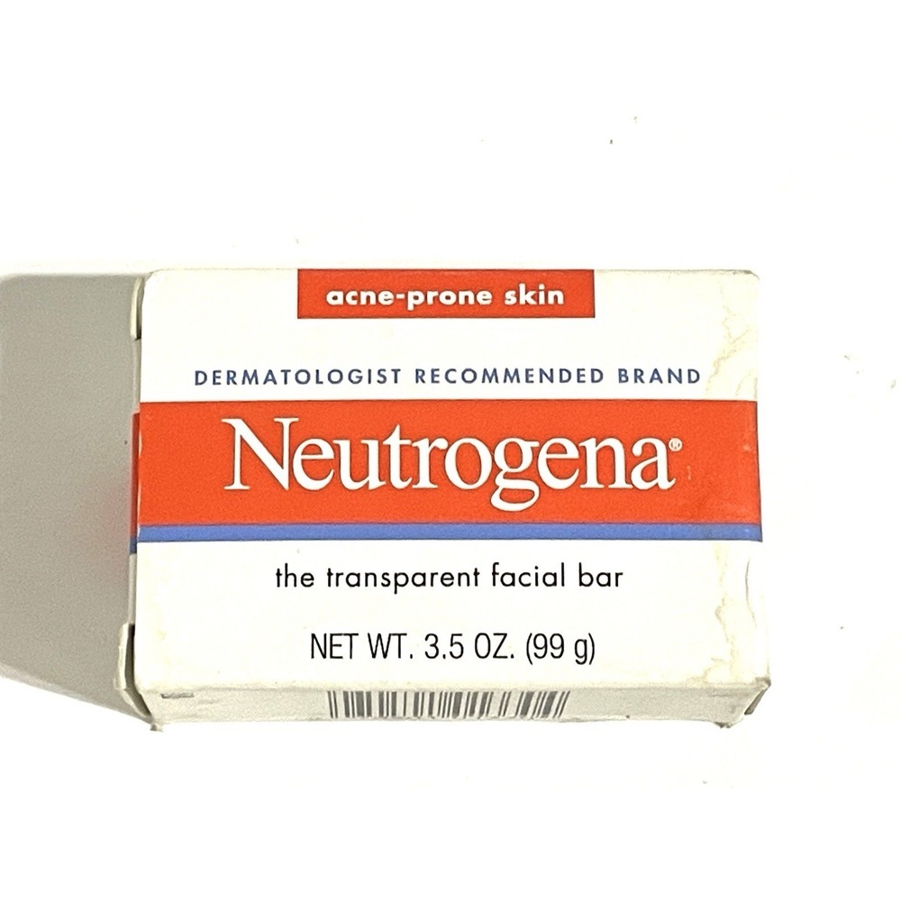 Neutrogena Glycerin Facial Cleansing Bar For Acne-Prone Skin - 3.5oz